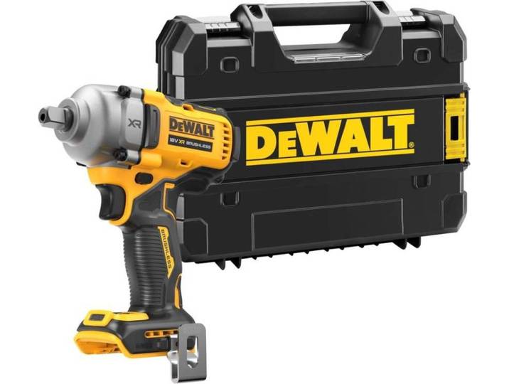 Boulonneuse à chocs 1/2' compacte XR 18V brushless - DEWALT - sans batterie\, ni chargeur - TSTACK - DCF892NT-XJ