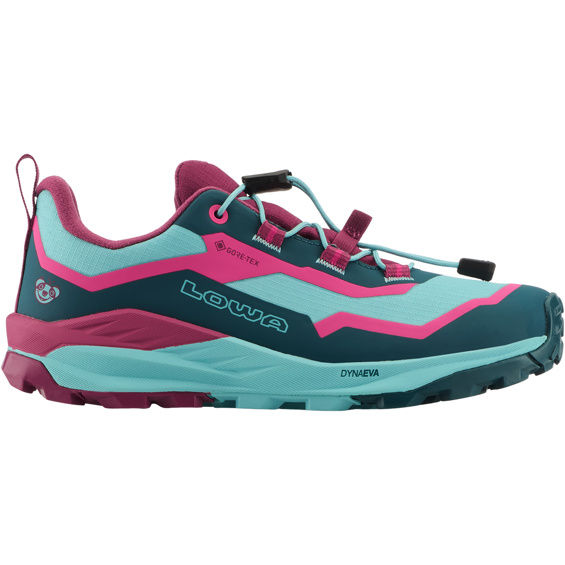 Lowa Fauli GTX Low Kinder Zustiegsschuhe tuerkis Größe 38 Lifestyle Wasserdicht