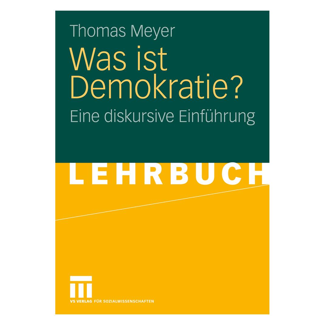 VS Was ist Demokratie? (Deutsch, Softcover, Thomas Meyer) (55189248)