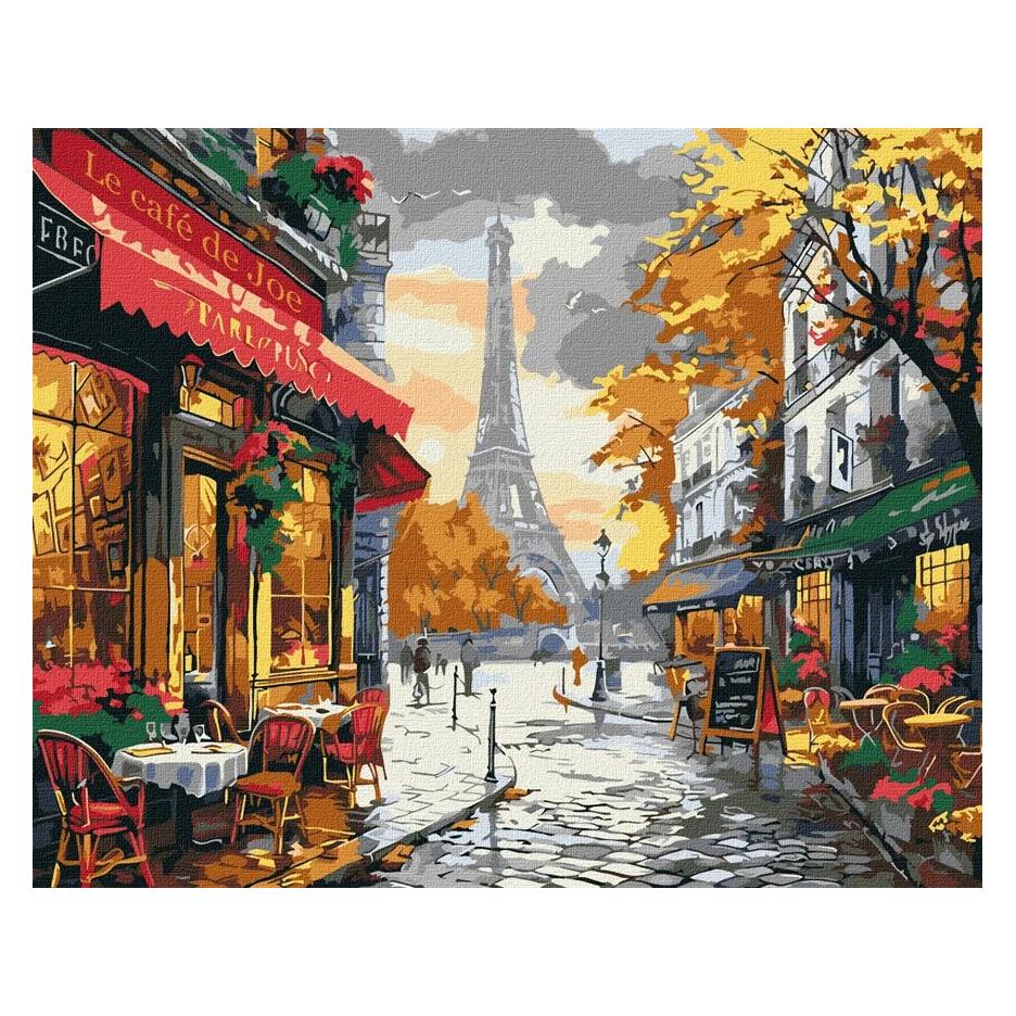 Ideyka Malen nach Zahlen - Der Charme von Paris 40x50cm (KHO3657)