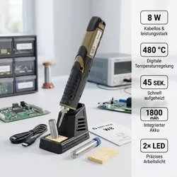Gazcamp Elektrolötkolben W8 USB