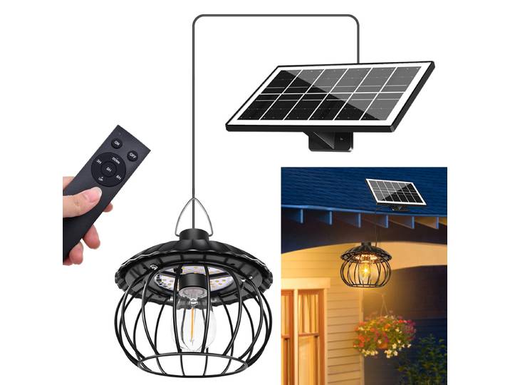 Lampes solaires d'extérieur en forme de citrouille, télécommande, variable avec minuterie, marche/arrêt automatique, conception divisée, câble de 3M pour Patio, jardin, grange, suspendu