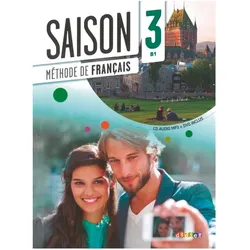 Saison 3 B1 Handbuch + CD + DVD, Schulbücher von Praca Zbiorowa
