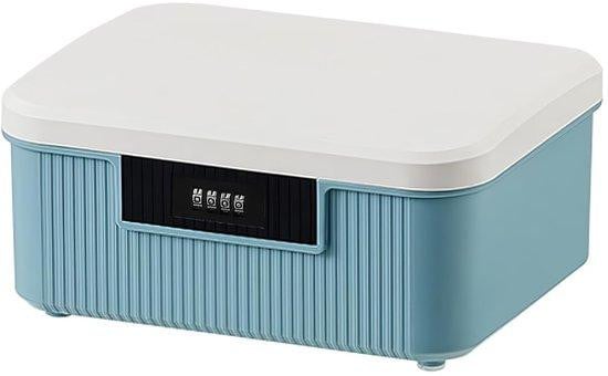 OEM Waterdichte documententas met cijferslot, 9 liter, blauw, A4