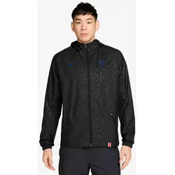 NIKE PSG Paris Saint-Germain Heim Allwetterjacke Herren 010 - black/old royal/old royal M
