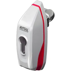 Rittal Mini-Komfortgriff AX Verschluss-Eins.+Profilhalbzylinder, Elektronikzubehör + Gehäuse, Grau