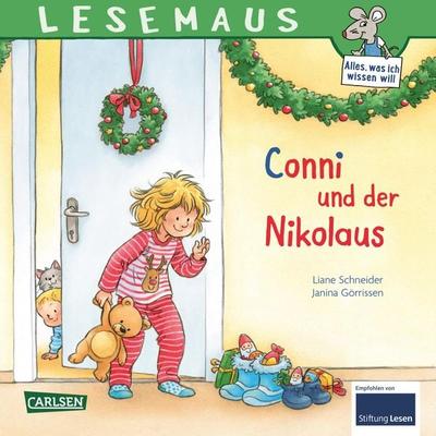 LESEMAUS 192: Conni und der Nikolaus, Taschenbuch von Liane Schneider, Carlsen, 978-3-551-08192-6