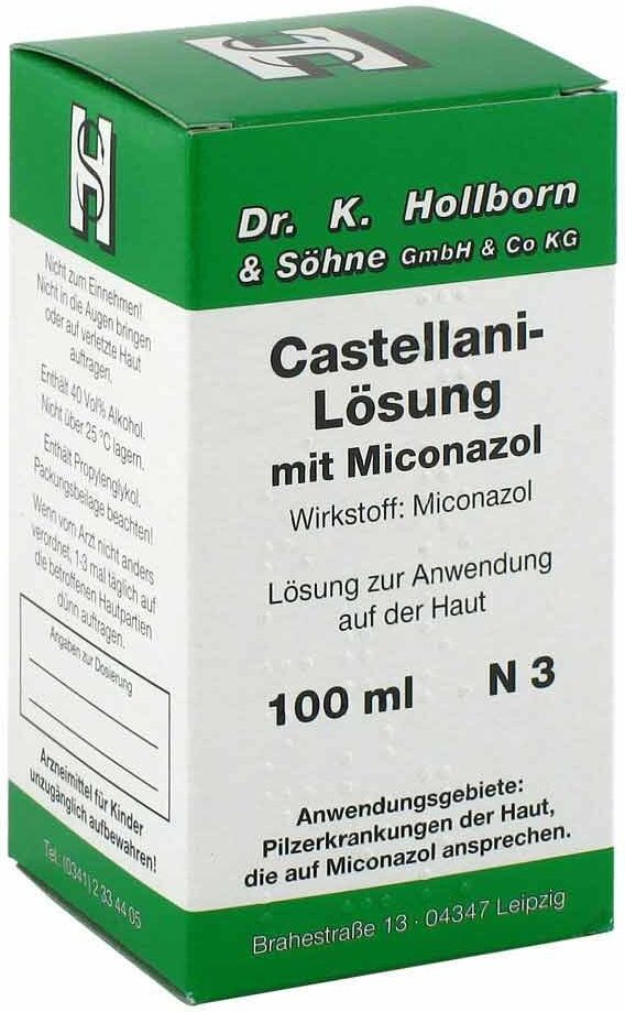 Castellani mit Miconazol 100ml