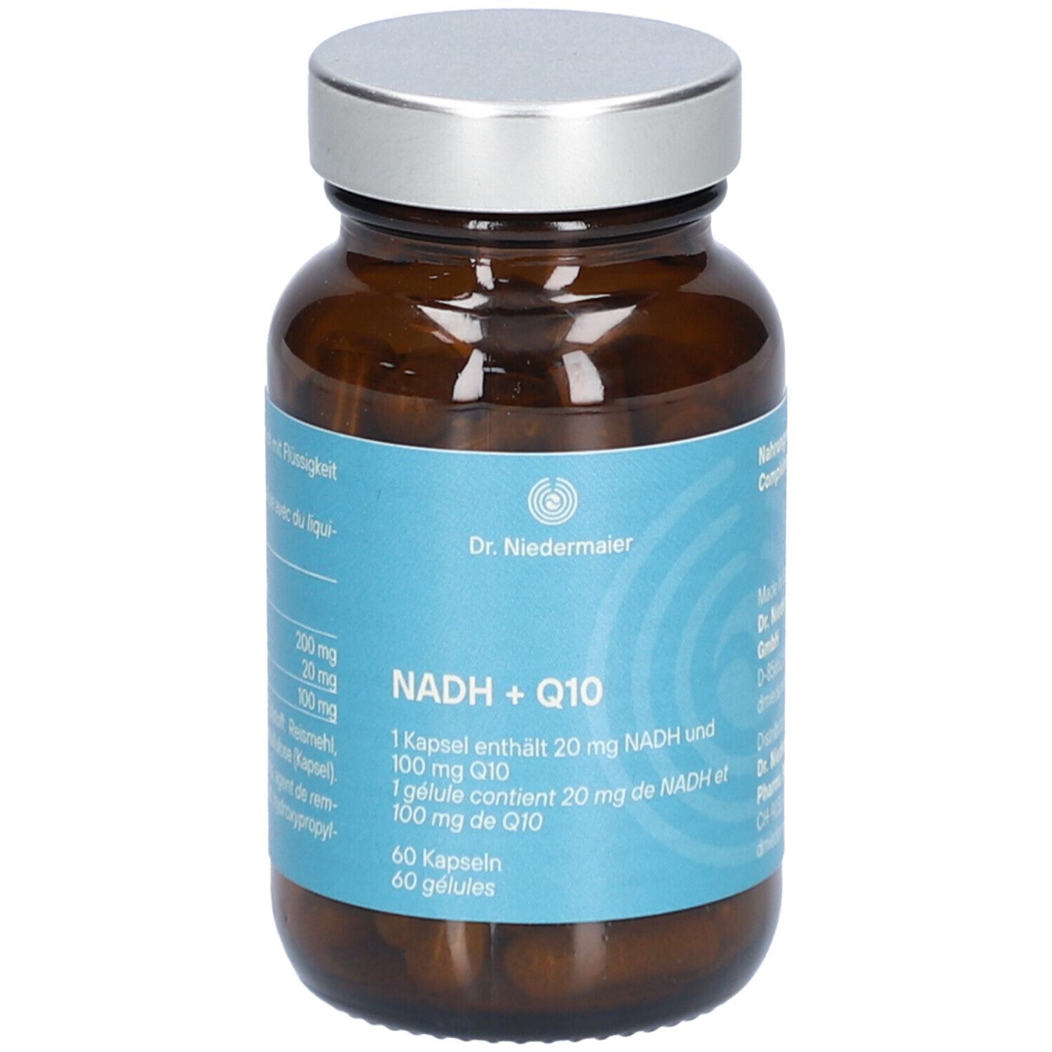 Dr.niedermaier Nadh+Q10 Hartkapseln 60 St