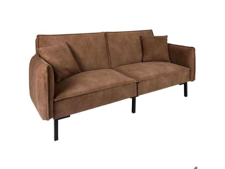 Canapé - HOME DECO FACTORY - CLUB - Convertible - Marron
