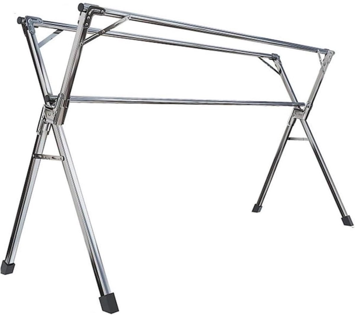 Compact opvouwbaar droogrek voor kleding - 140 cm