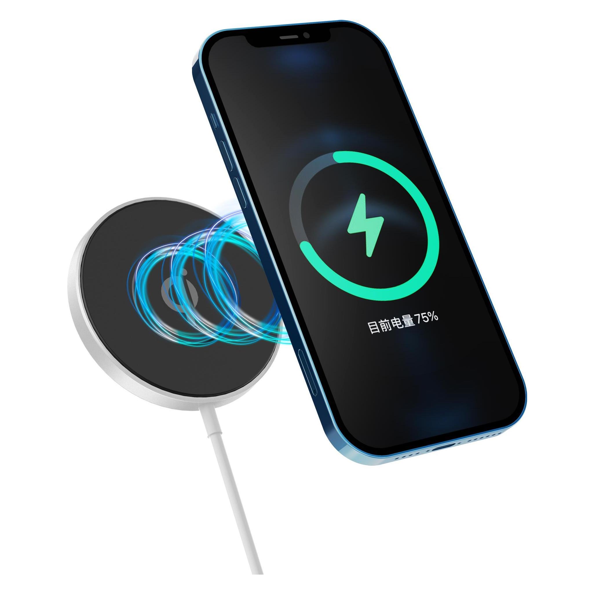 eSTUFF Magnetic Wireless Charger (15 W) (ES638100)