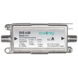 SVS 4 - SAT Breitbandverstärker, Leitungsverstärker 18 dB