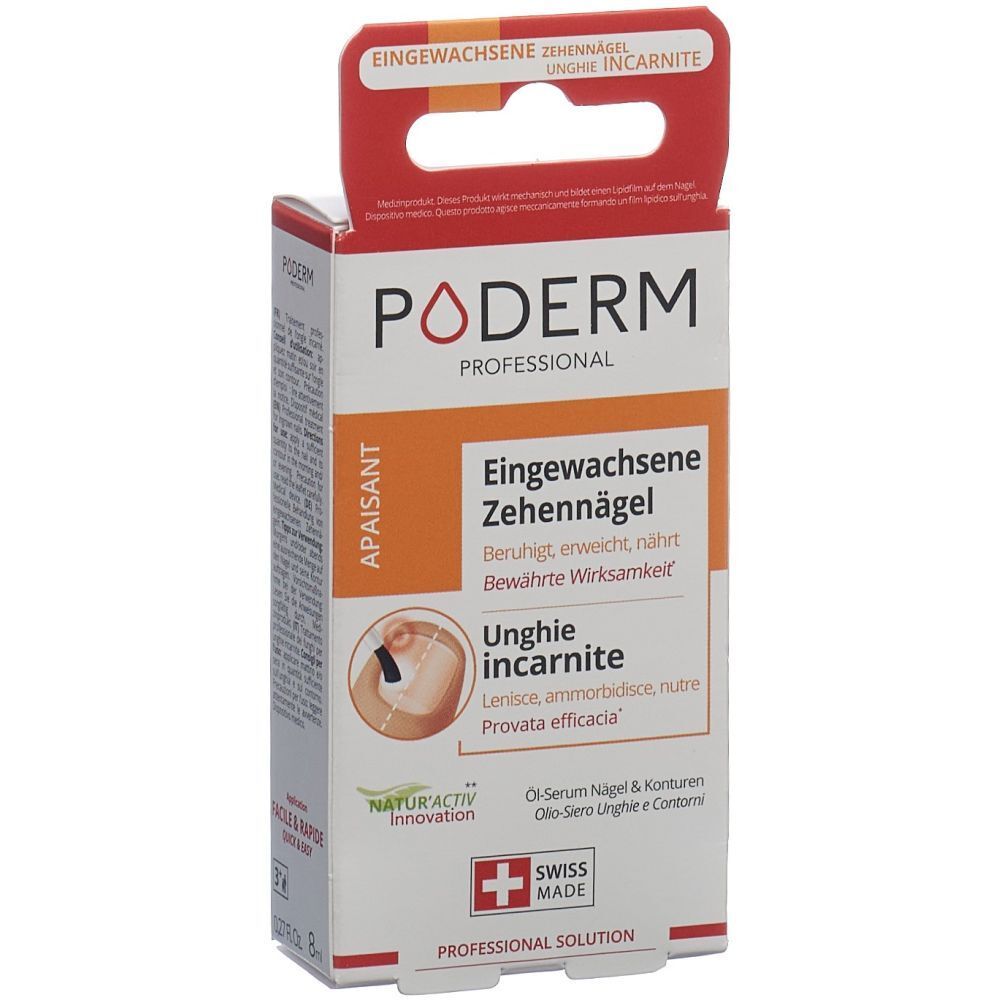 Poderm Huile Sérum Ongles Apaisante Fl 8 ml Serum