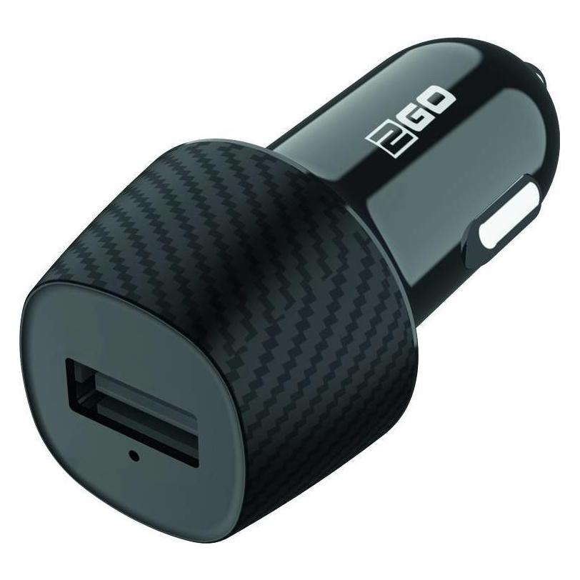 2GO Universal Ladegerät mit 1xUSB 12V schwarz (797270)