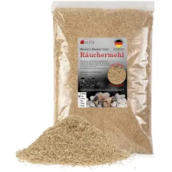 Moritz 1kg Räuchermehl Buche fein 0,5 -1 mm Räuchern I Kalträuchern von Fisch Fleisch Wurst Käse Gemüse auch für BBQ I Grill - Räucherspäne
