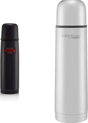 THERMOS Thermoskanne mit Druckknopfverschluss 0,5 l dunkelblau