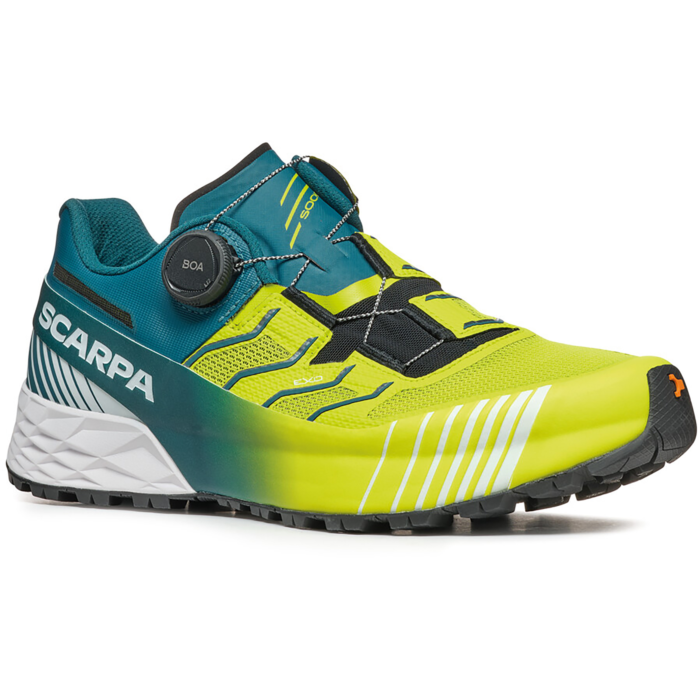 Scarpa Ribelle Run Kalibra HT Herren Trailrunningschuhe gelb Größe 42 Trailrunning Schnell trocknend