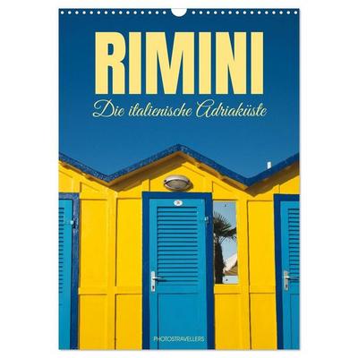 Rimini Die italienische Adriaküste (Wandkalender 2027 DIN A3 hoch), CALVENDO Monatskalender