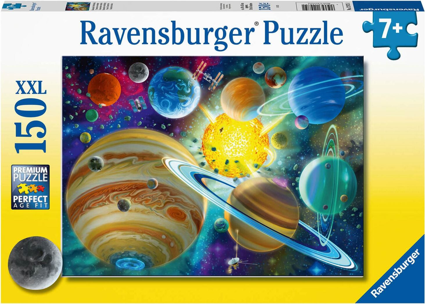 Ravensburger Cosmic Connection Puzzel, 150 stukjes, Ruimte, vanaf 7 jaar