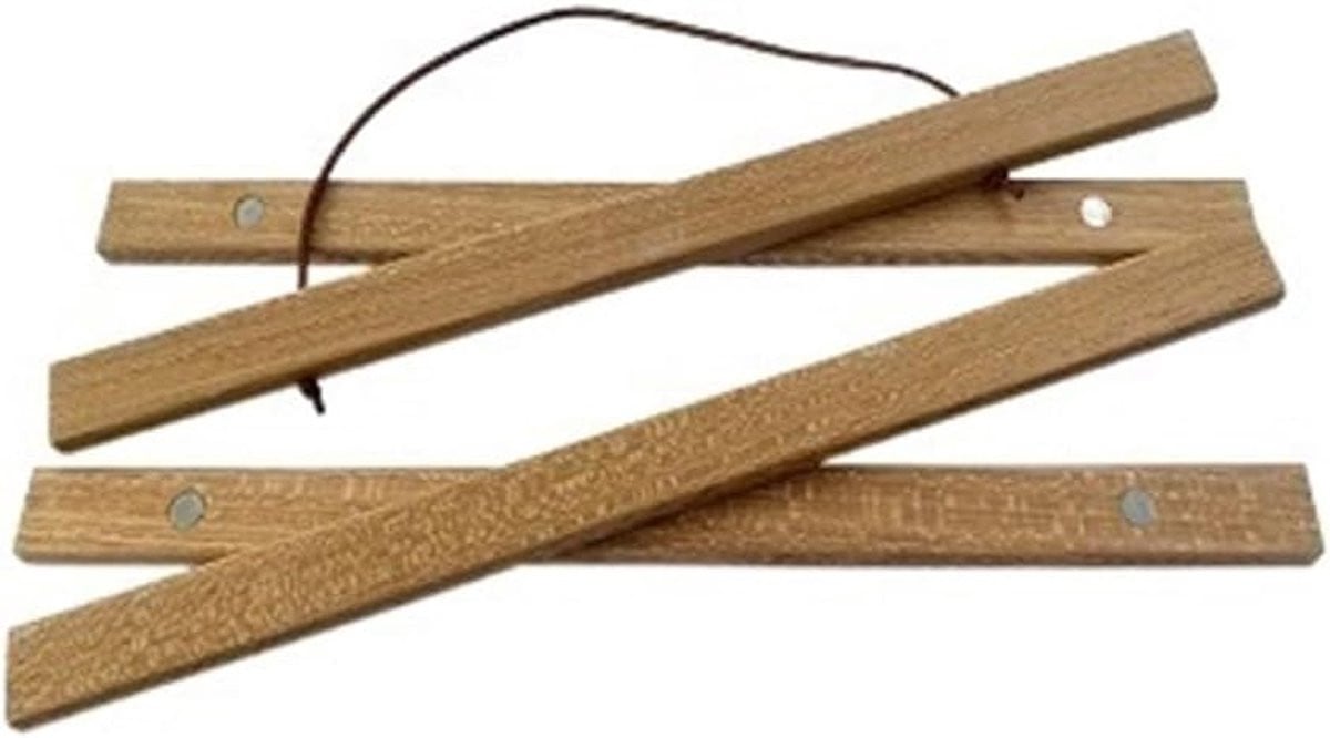 Fotolijst Posterhanger Ophangframe Hout Teak - 90 cm