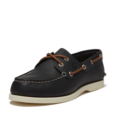 Bootsschuh TIMBERLAND "CEDAR BAY ESSENTIAL BOAT SHOE", Damen, Gr. 37, schwarz (nvy full grain), Leder, Schuhe Bootsschuh, aus Leder