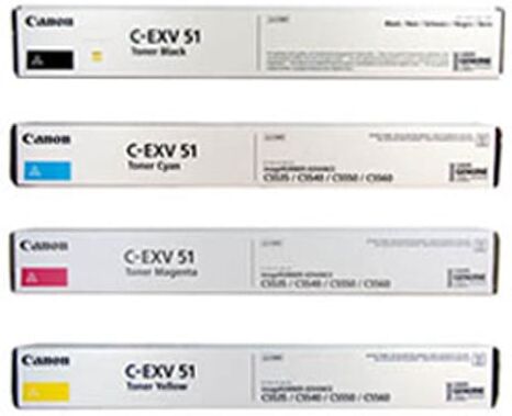 Canon C-EXV51 XL Pack  4 colores