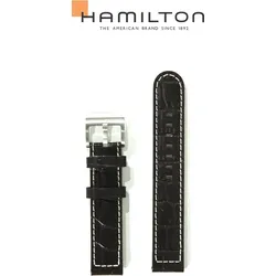 Hamilton - Khaki Aviation Band-set Leder-braun-18/18 H690.644.110 - braun