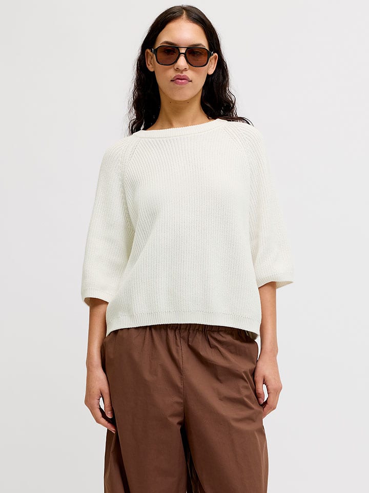 JJXX Pullover "Marge" in Weiß - S
