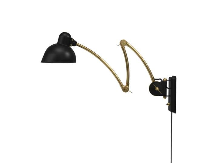 Fritz Hansen Applique murale Kaiser Idell 6559-W Matt black-brass