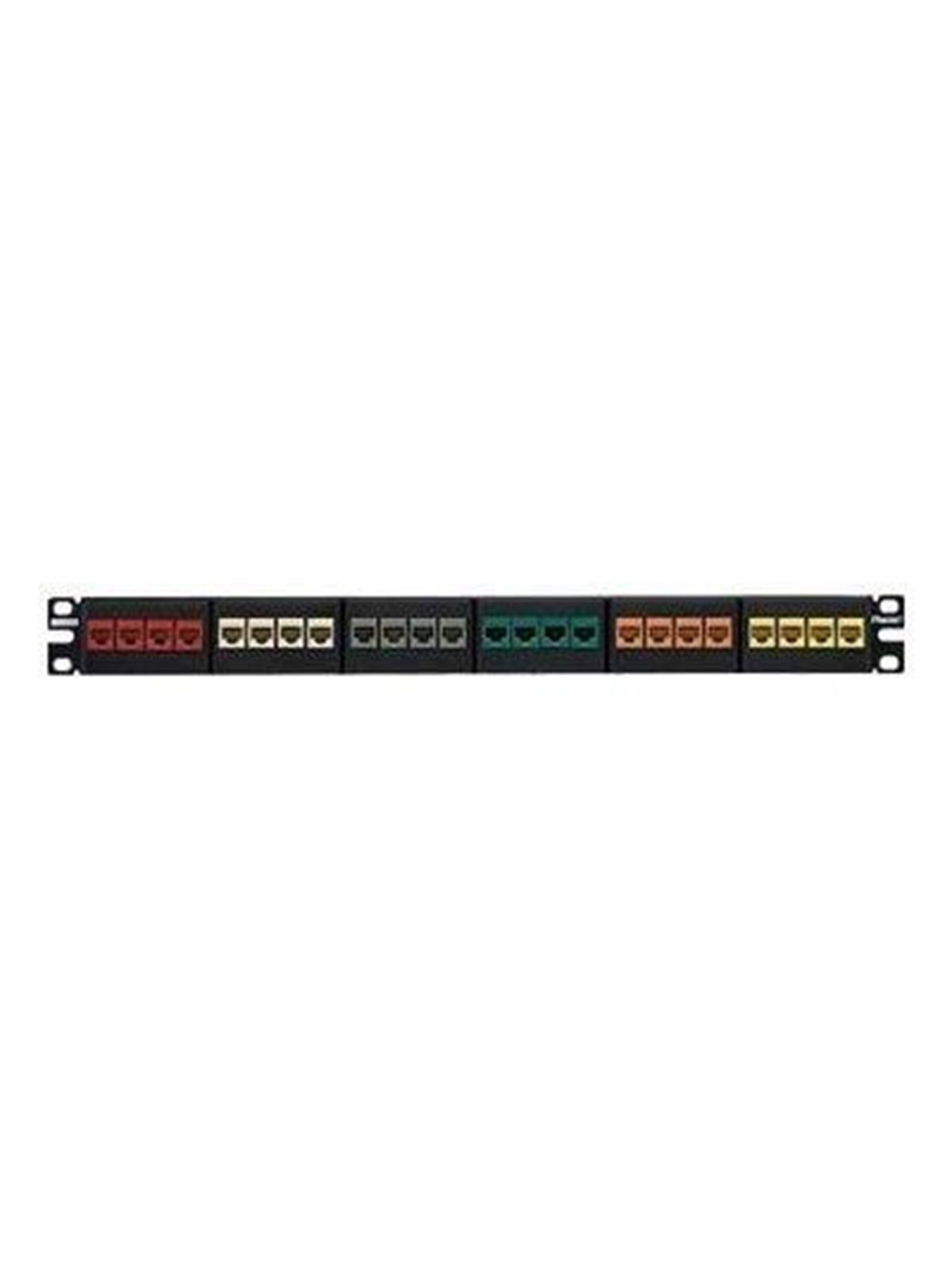 PANDUIT Nk modular pp flat 24p 1ru ea black