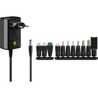Universal Netzteil 3 - 12V, 27 Watt schwarz, max. 2,3A, inkl. 11 Adapter