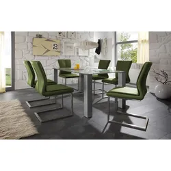 Freischwinger MONDO MOKA (BHT 46x99x56 cm) - BHT 46x99x56 cm