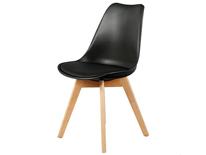 Chaise scandinave - Noir