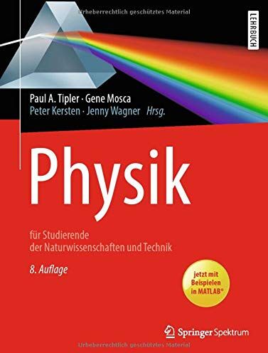 Tipler, Paul A. - Physik: für Studierende der Naturwissenschaften und Technik - Preis vom 18.10.2026 19:22:15 h