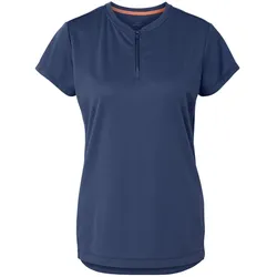 Tchibo - Half-Zip-Sportshirt - Damen - Gr. S - dunkelblau
