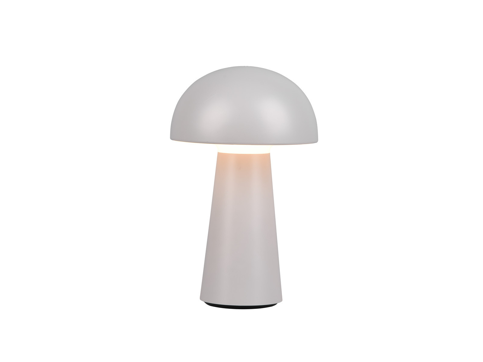 Trio Lennon oplaadbare led buitenlamp grijs