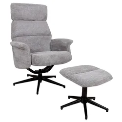 Z2 Relaxsessel inkl. Hocker PHILLIP - B/H/T ca. 74.00x106.00x72.00