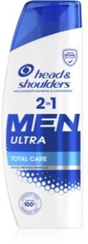 Head & Shoulders Men Ultra Total Care champô anticaspa para homens 330 ml. Men Ultra Total Care