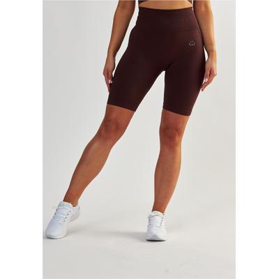 Funktionstights BESHAPED "Body Boost", Damen, Gr. L, US-Größen, braun, 90% Nylon, 10% Elasthan, unifarben, Hosen, mit elastischer Eigenschaft
