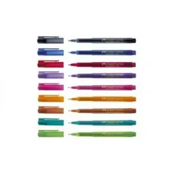 Faber-Castell Fineliner BROADPEN 1554 155421 0,8mm rot