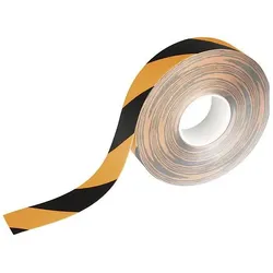 Durable, Klebeband, Bodenmarkierungsband DURALINE gelb, schwarz 50,0 mm x 30,0 m (50 mm)