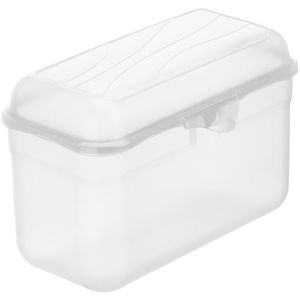 Rotho Vorratsdose Funbox 1718800096 Knäckebrotdose, Kunststoff, 1,75 Liter, transparent