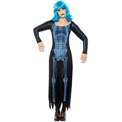 Metamorph Röntgen Skelett Kleid (L)