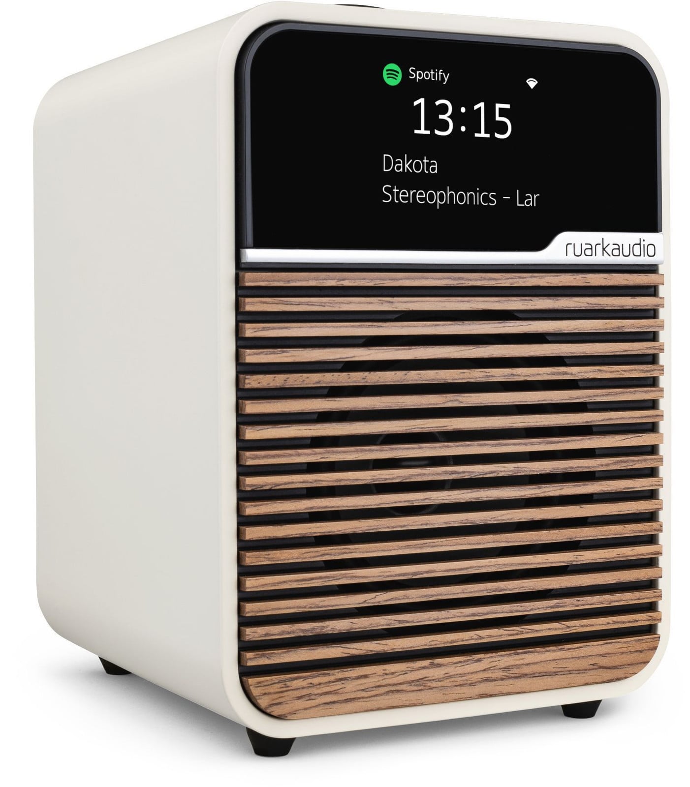 Ruark Audio R1S Smart Radio met WiFi, DAB+, FM, Bluetooth en Spotify - Light Cream