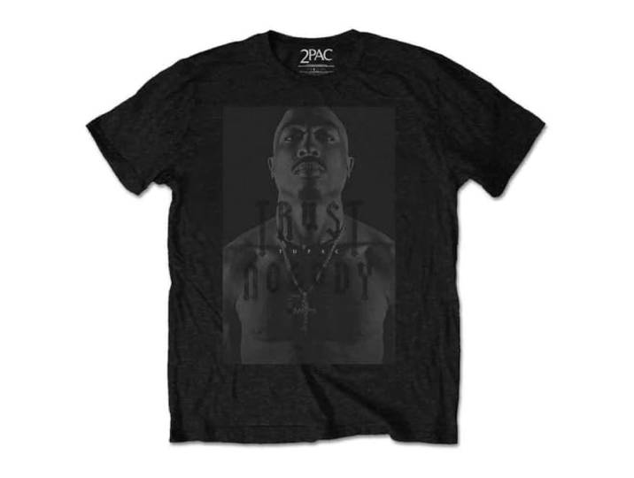 T-Shirt # L Black Unisex # Trust No One