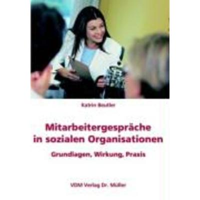Mitarbeitergespräche in sozialen Organisationen, Taschenbuch von Katrin Beutler, VDM, 978-3-86550-199-8