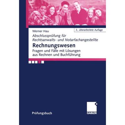 Rechnungswesen, Taschenbuch von Werner Hau, Betriebswirtschaftlicher Verlag Gabler, 978-3-409-39728-5