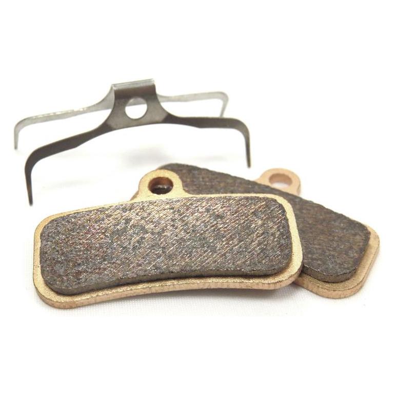 Clarks Bremsbeläge Gesinterte W-Carbon Bremsen, grau (Shimano, Semi-Metallisch) (CLA-VRS851)