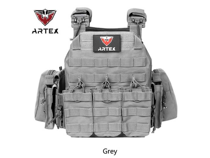 Gilet tactique de chasse en plein air, porte-plaques de protection réglable, équipement de combat pour airsoft, gilet de chasse extérieur